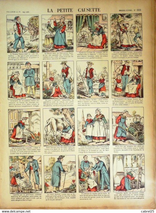 La Petite Causette  (Pellerin d'epinal)