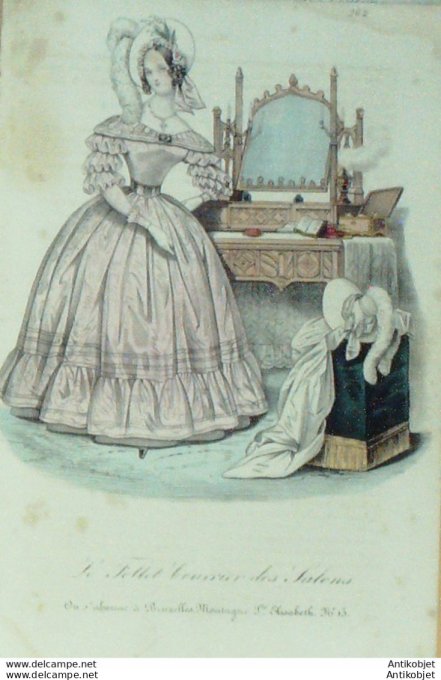 Le Follet 1832 # 262 Cannezou doublé de gaze