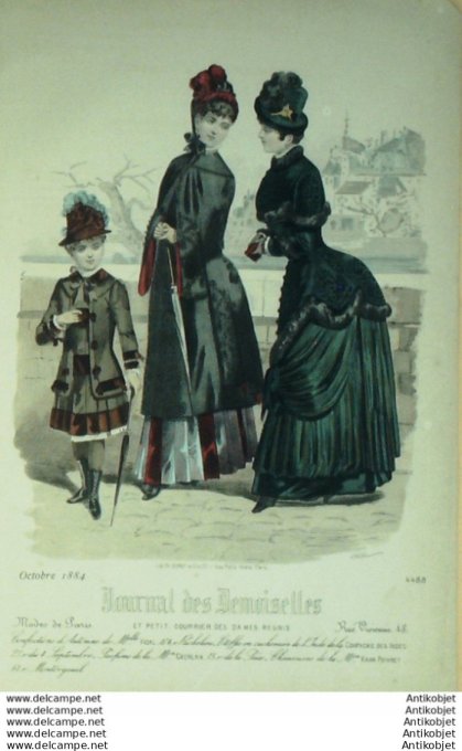 Journal de Demoiselles 1884 # 4488 (Maison Vidal)