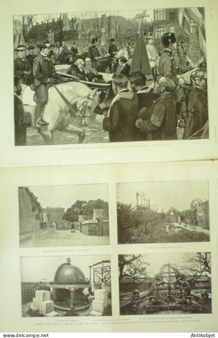 L'illustration 1900 n°3016 Pays-Bas La Haye Chine Pékin Italie Rome Inondations Tunisie Mariage Prin