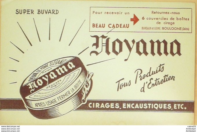 Buvard Noyama Cirage