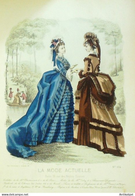 La Mode actuelle 1852 # 154 (Maison Chaucourt)