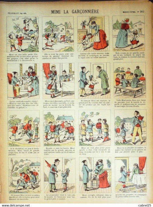 Mimi La Garconniere  (Pellerin d'epinal)