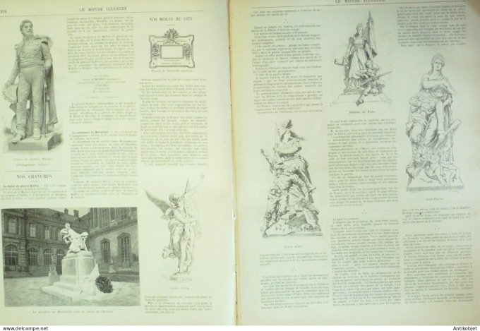 Le Monde illustré 1895 n°2014 Saint-Privat (19) Mézières (08) Chantilly (60) Madagascar Tananarive