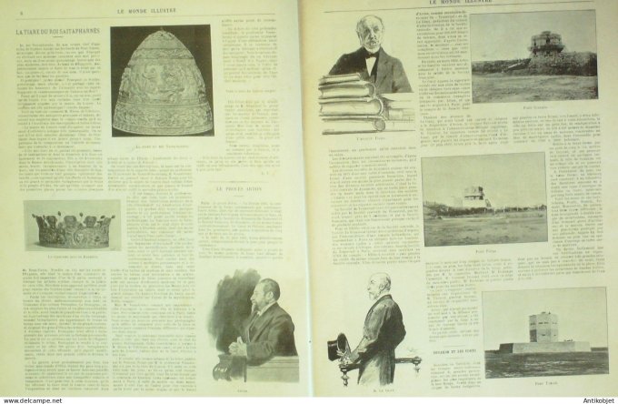 Le Monde illustré 1896 n°2049 Nancy (54) Beauvais (60) Jeanne Hachette Soudan Souakim