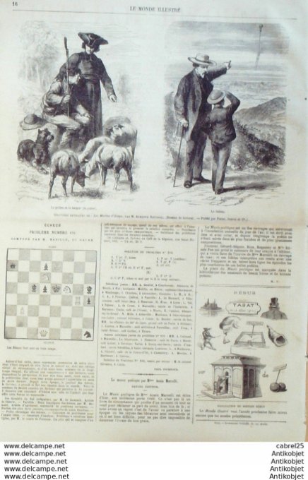 Le Monde illustré 1866 n°456 Algérie Geryville N'kraila Cap Lindeles Angleterre Islington Smithfield