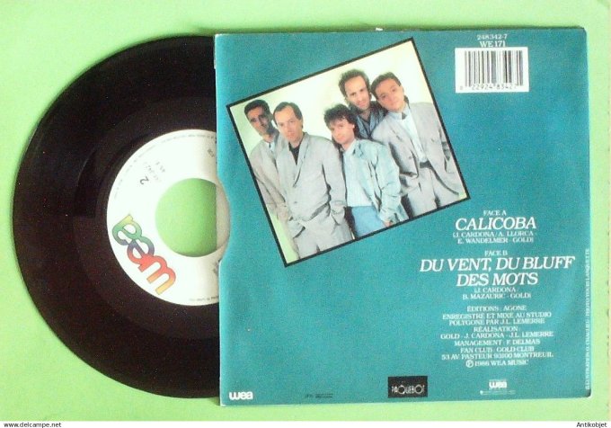 Gold 45T SP Calicoba 1986