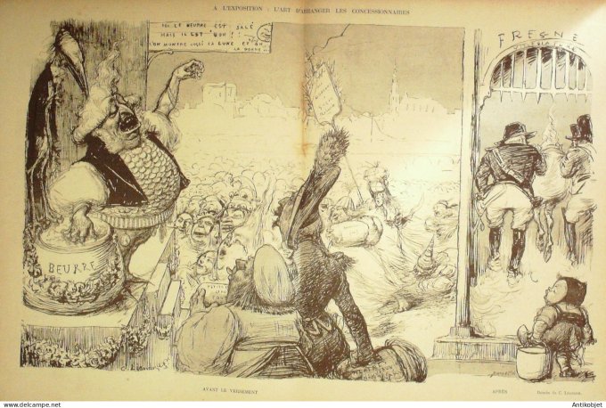 Le Rire 1900-10-27 # 312 Journal humoristique Ed.Originale Le chapeau