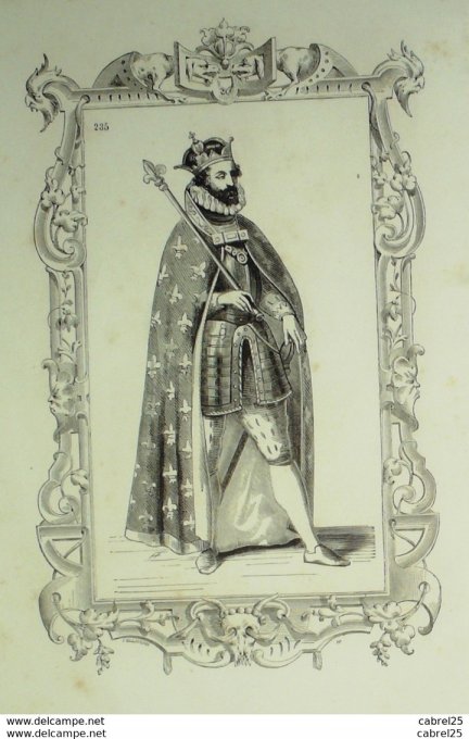 Italie Roi chrétien 1859