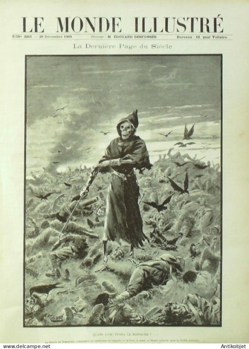 Le Monde illustré 1900 n°2283  Belgique Beloeil Chine Pékin Comédie française pensionnaires