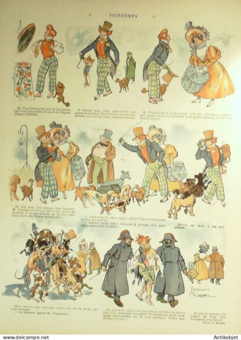 Le Rire 1907-03-30 # 217 Journal humoristique Ed.Originale Fleur de lit