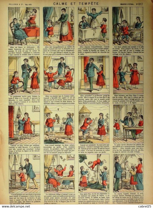 Calme & Tempete (Pellerin d'epinal)