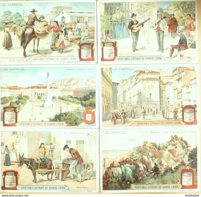 Chromo Liebig Sang  765 Grands conquerants (1904)