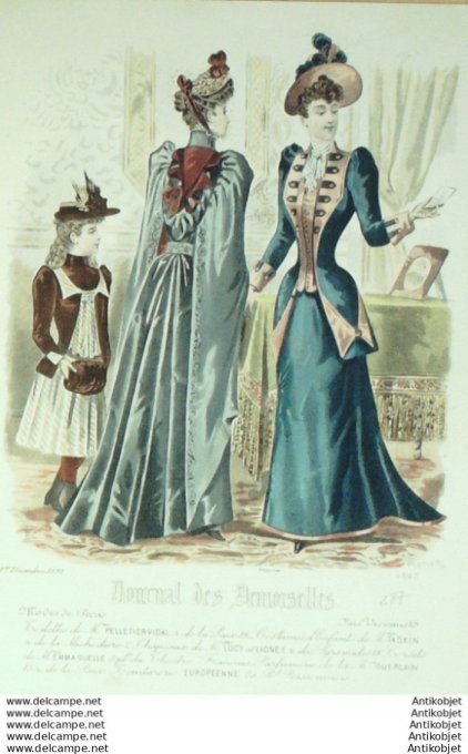 Journal de Demoiselles 1891 # 4862 (Maison Pelletier-Vidal)