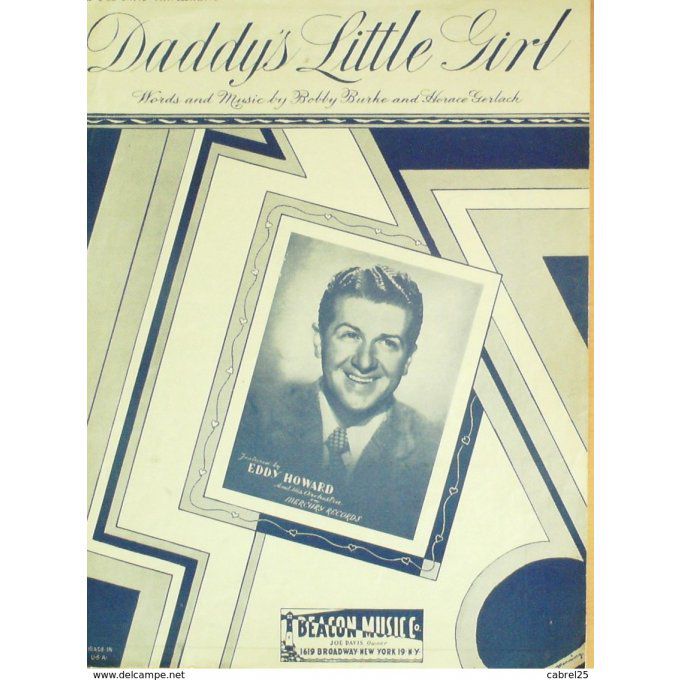 Howard Eddy Daddy's Little Girl 1949