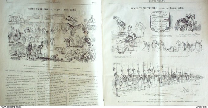 Le Journal Amusant 1870 #  759 Revue trimestrielle par Robida