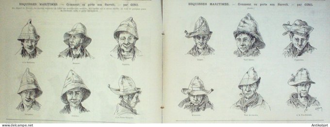 La Caricature 1886 #316 Chez Metra Sorel Gino Gommeux Job Frasqueville Trock Draner