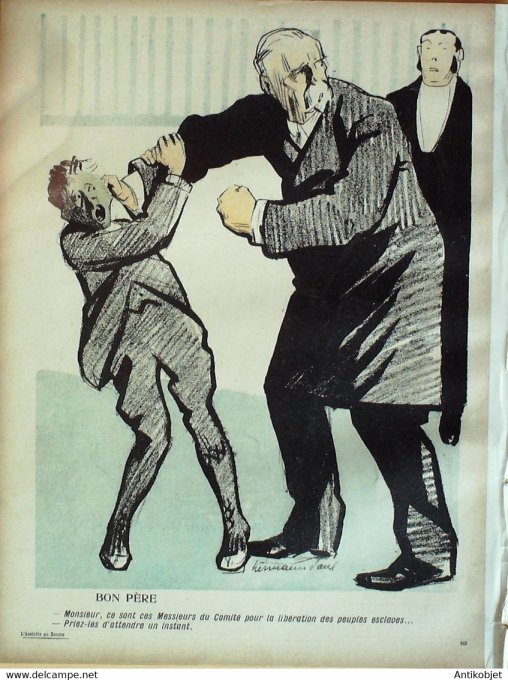 L'Assiette au beurre 1905 n°236 Mr Morale Cocu & socialiste, Hermann