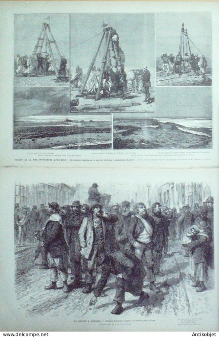 Le Monde illustré 1879 n°1145 Nice (06) bataille des fleurs Russie la peste