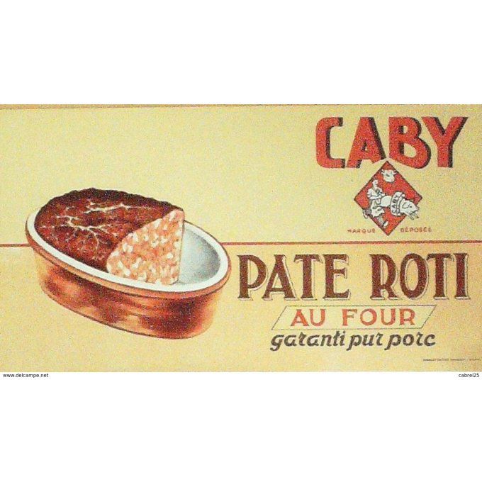 Buvard CABY Charcuterie