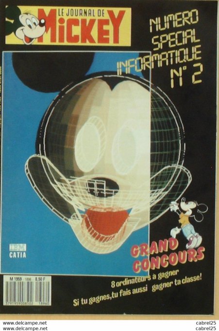 Journal de Mickey n°1896 JEANNOT Véronique (22-10-1988)