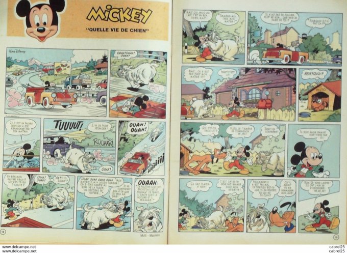Journal de Mickey n°1896 JEANNOT Véronique (22-10-1988)