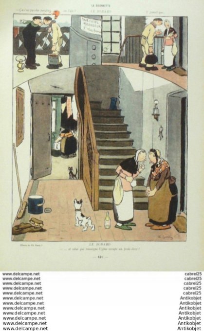 La Baionnette 1916 # 053 (Les Canards) Gastyne Iribe Cappiello Capy