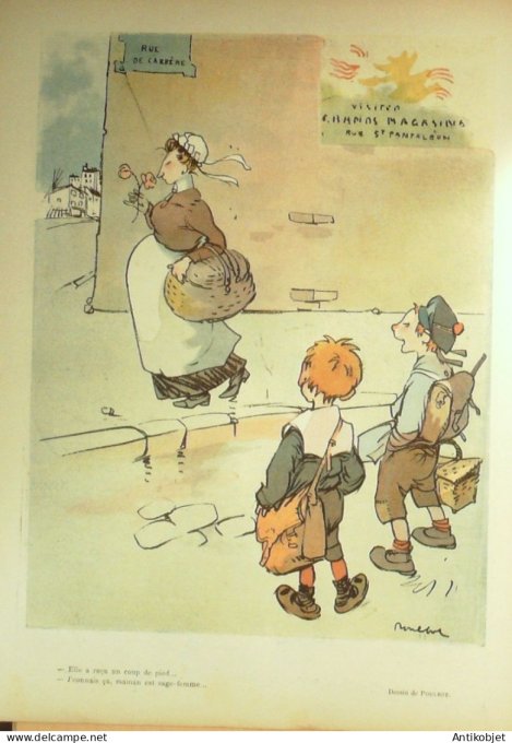 Le Rire 1907-01-19 # 207 Journal humoristique Ed.Originale Sable & galets