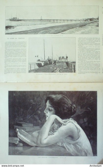 L'illustration 1902 n°3084 Egypte Assouan île de Philoe Madagascar Tamatave Le Wharf Colombie