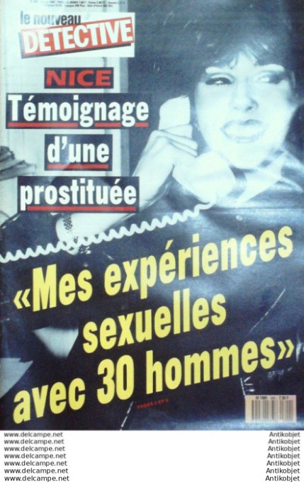 Détective 1988 # 300 Escatalens Valenciennes Marseille Nice Perpignan Colmar