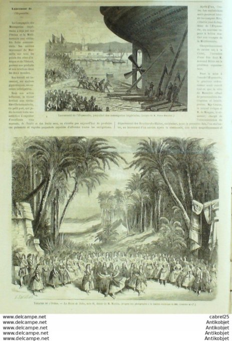 Le Monde illustré 1862 n°256 Espagne Ossuna Mexique Tejeria Canada Montréal