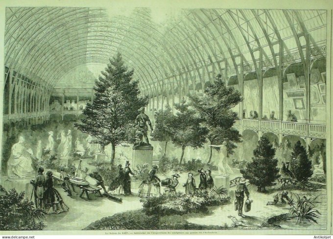 Le Monde illustré 1857 n° 11 Allemagne Hauenstein Ville d'Avray (92) Great-Eastern