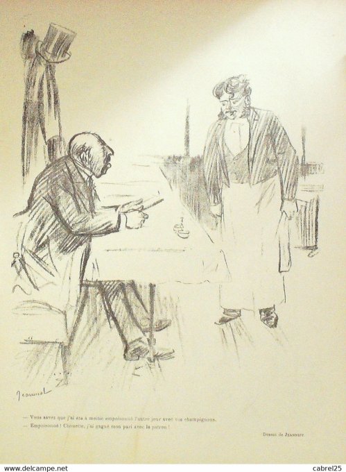 Le Rire 1896 n° 82 Métivet Forain Falco Jeanniot Daumier Boyd Puck