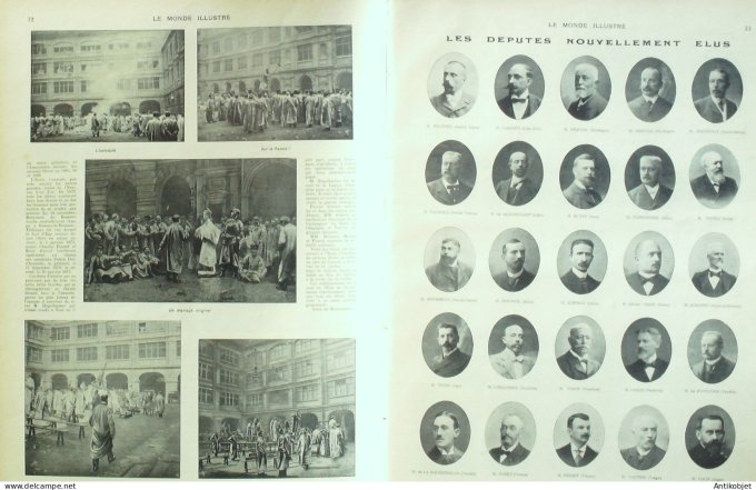 Le Monde illustré 1902 n°2363 Villers-Cotterets (02) Turin Troyes (10) Puteaux (92) Rouget de L'Isle