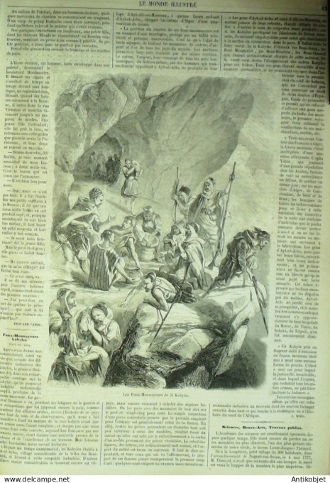 Le Monde illustré 1857 n° 11 Allemagne Hauenstein Ville d'Avray (92) Great-Eastern