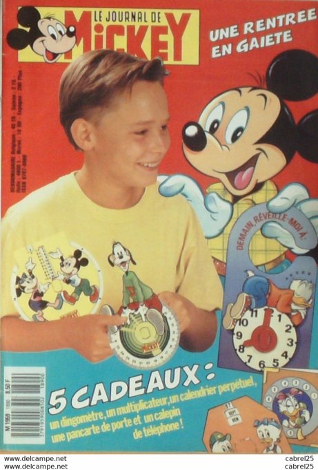 Journal de Mickey n°1890 JODHI Mays (10-09-1988)