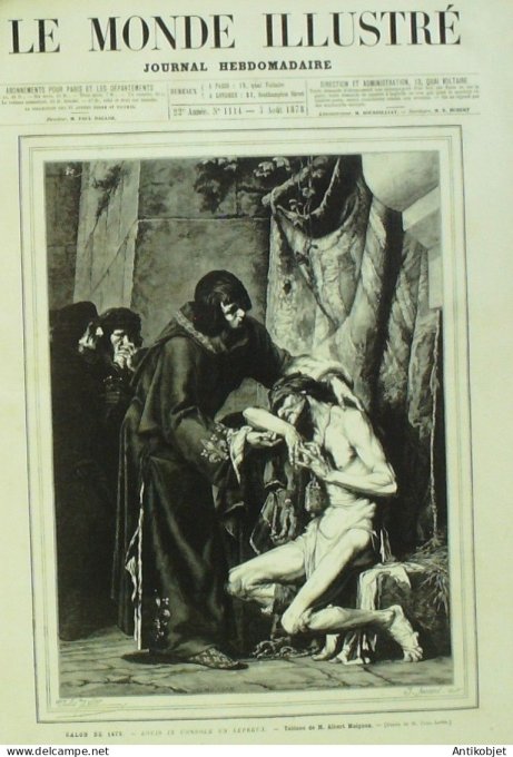 Le Monde illustré 1878 n°1114 Chypre types et mœurs Exposition Universelle