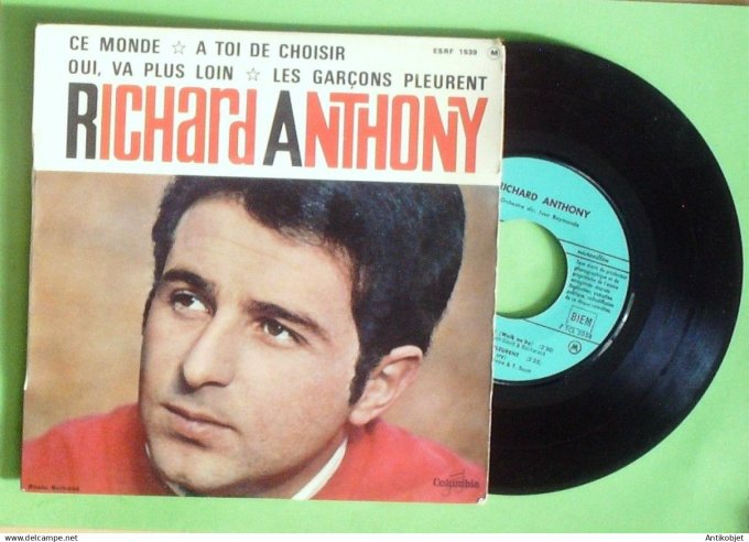 Anthony Richard 45T EP Ce monde 1964