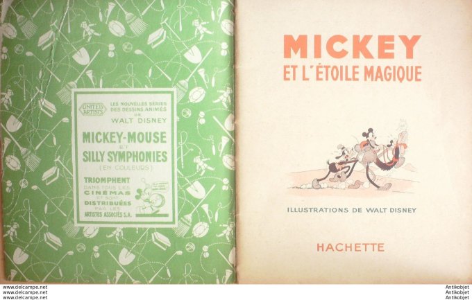 Walt Disney Mickey et l'Etoile magique # 12 Edit Hachette Eo 1936