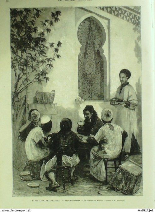 Le Monde illustré 1878 n°1114 Chypre types et mœurs Exposition Universelle