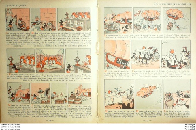 Walt Disney Mickey et l'Etoile magique # 12 Edit Hachette Eo 1936
