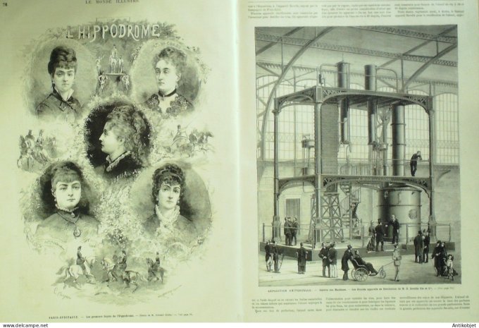 Le Monde illustré 1878 n°1114 Chypre types et mœurs Exposition Universelle