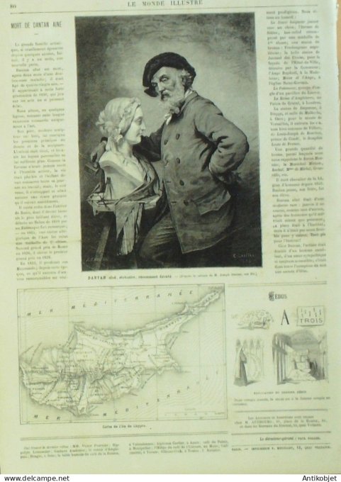 Le Monde illustré 1878 n°1114 Chypre types et mœurs Exposition Universelle