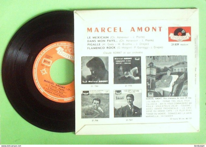 Amont Marcel EP Le Mexicain (languette) 1965