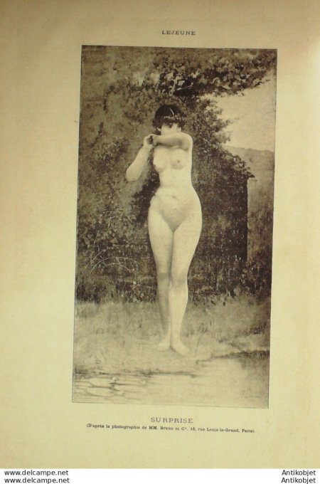Gil Blas 1894 n°19 Charles BAUDELAIRE Léopold GANGLOFF Jean GOUDEZKI Maurice TALMEYR