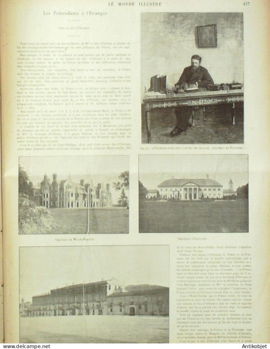 Le Monde illustré 1899 n°2200 Vietnam Annam Long-Diem Phan-Tiet Baria Nhatrang Phan-Ri Côme Dijon (2