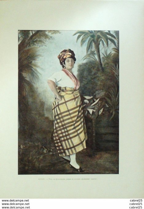 Martinique QUARTERONE femme de COULEUX