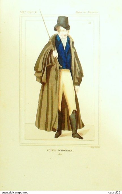 Portrait Homme 1811 sous NAPOLEON