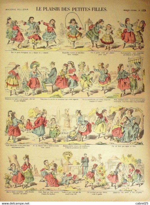 Le Plaisir Des Petites Filles (Pellerin d'epinal)