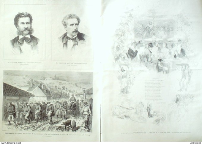 Le Monde illustré 1877 n°1032 Roumanie Galatz Chine Shanghaï Che-F Hong-Kong Arles (13)